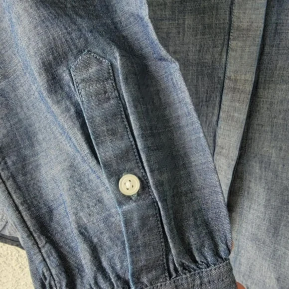 Lands' End Women's Cotton Shirt Long Sleeve - Picture 2 of 14